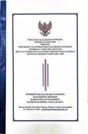 PERKAL NOMOR 8 TAHUN 2025 tentang RPJMKAL Tahun 2025